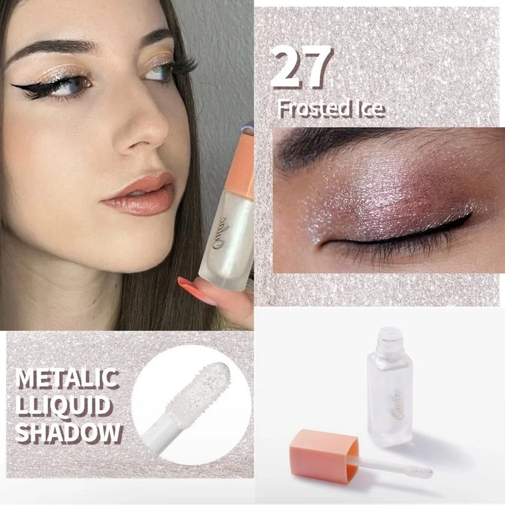 Oulac Liquid Diamond Eyeshadow 27 frosted ice